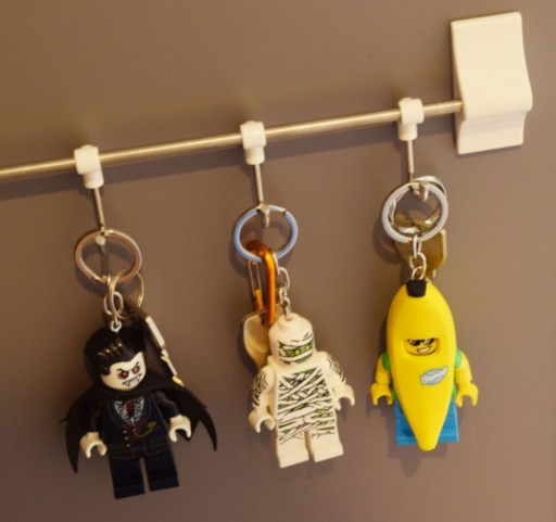 LEGO BRELOK LATARKA LED BANAN BRELOCZEK