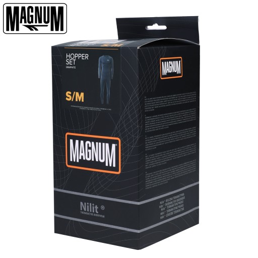 Мужское термобелье MAGNUM HOPPER SET Толстовка Бесшовные брюки S/M