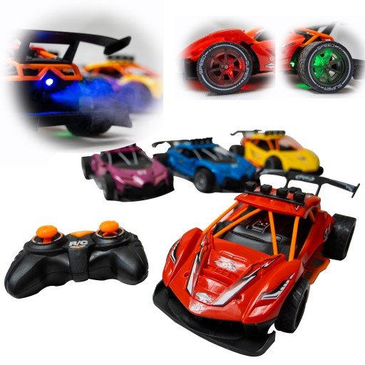 RC CAR CAR LED ДЫМ ПУЛЬТ ДИСТАНЦИОННОГО УПРАВЛЕНИЯ НОВАЯ МОДЕЛЬ RC CAR STEAM