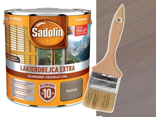 Лак Sadolin EXTRA Серый морилочный 0,75л