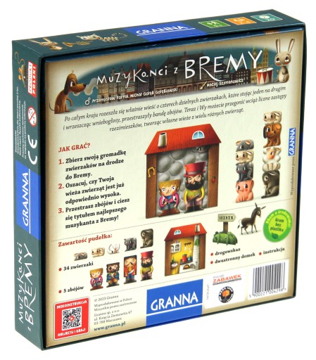 Настольная игра Бременские музыканты Гранна 4298