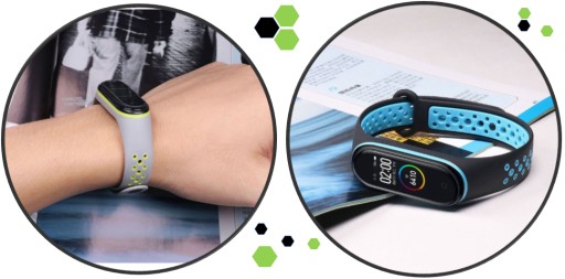РЕМЕШОК-БРАСЛЕТ ДЛЯ XIAOMI MI BAND 5/6/7 21 МЕГА ЦВЕТ