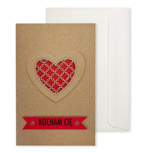 Love Card, Валентинка с аппликацией