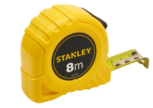 STANLEY МЕРА 8М ПЛАСТИКОВЫЙ КОРПУС