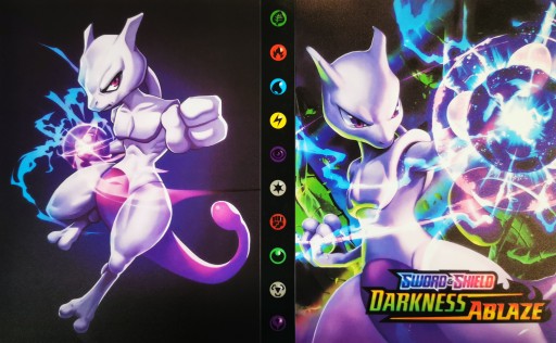 Альбом для карточек покемонов на 240 карт + 100 карт + карта Pokemon Energy