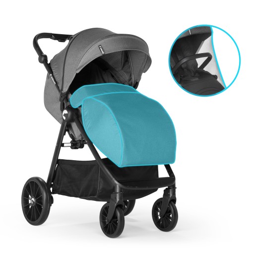 Kidnort КОЛЯСКА До 22 КГ АКСЕССУАРЫ ДЛЯ КОЛЯСКИ БОЛЬШИЕ КОЛЕСА Sjölejon