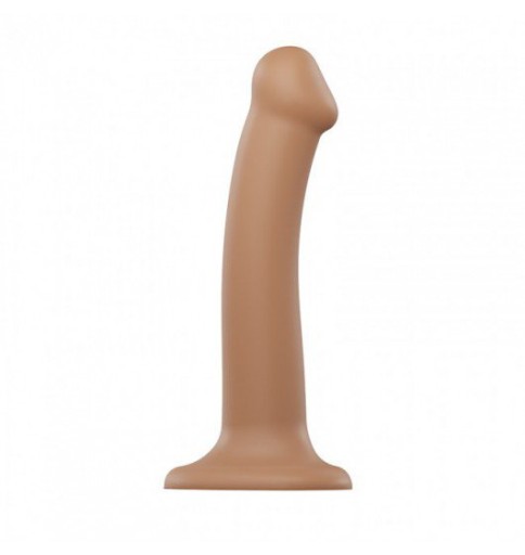 STRAP-ON ME Bendable Dildo Double Density CaramelM