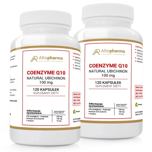КОЭНЗИМ Q10 ФОРТЕ 100 мг CoQ10 УБИХИНОН 120 тыс.