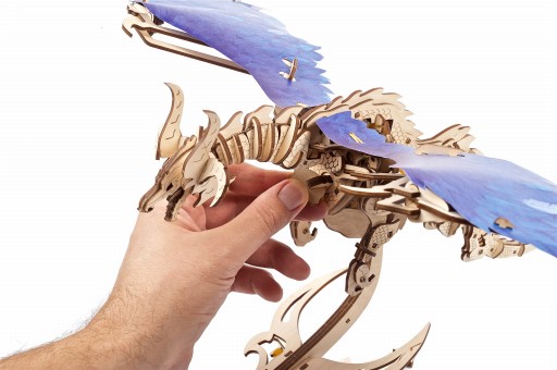 3D-пазл Storm Dragon Ugears деревянная модель