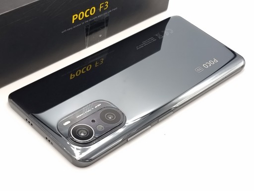 Смартфон POCO F3 5G 6/128 ГБ 6,67 дюйма 120 Гц 48 Мпикс Черный