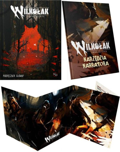 pakiet EP 2x WOD WILKOŁAK APOKALIPSA Podręcznik Główny Ekran 5 ed. + pdf