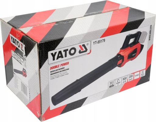 ПЫЛЕСОС С ВОЗДУХОМ ДЛЯ ЛИСТ YATO 36 В АККУМУЛЯТОРНЫЙ 2x18 В БЕСЩЕТОЧНЫЙ YT-85179