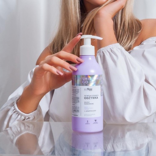 НАБОР КОСМЕТИКИ SO!FLOW ДЛЯ ОКРАШЕННЫХ ВОЛОС 2X400ML ШАМПУНЬ + КОНДИЦИОНЕР