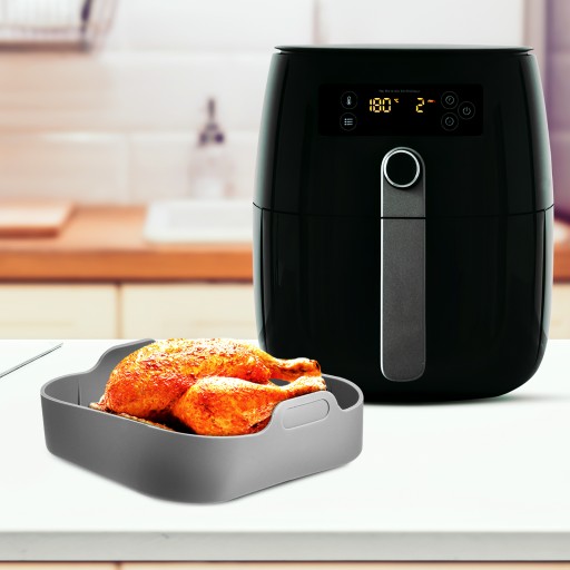 Frytkownice powietrzne Airfryer Podkładka silikonowa Taca piekarnika