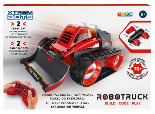 Robot XTREM Bots Robo Truck 380971 Programowanie