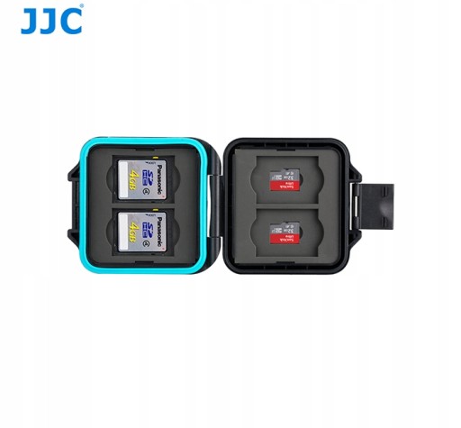 Водонепроницаемый футляр для 4 SD SDHC + 4 MicroSD JJC MCR-ST8