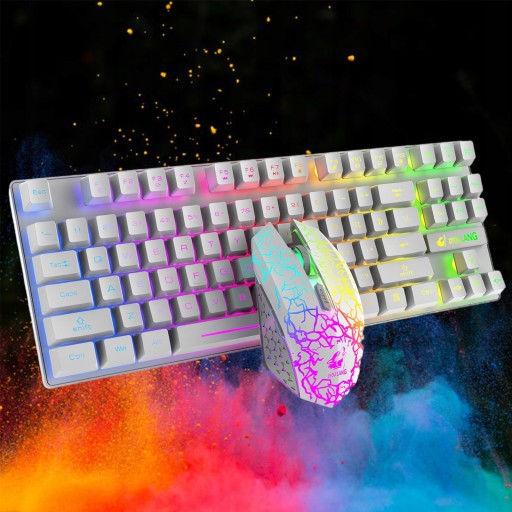 Беспроводная игровая система RGB белого цвета