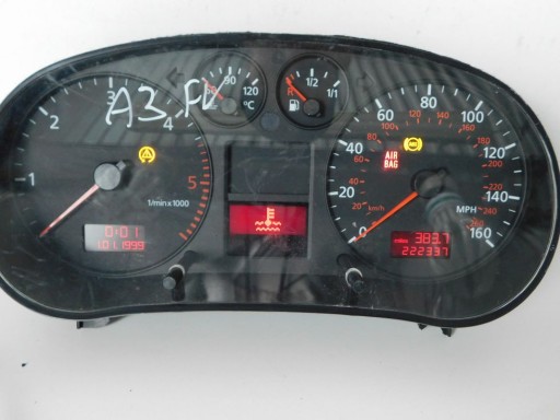 Счетчик часов Audi A3 8L 1.9 TDI дизель 1/2 FIS