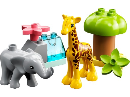 Oryginalne LEGO 10971 Duplo Dzikie zwierzęta Afryk