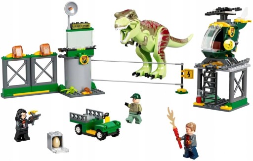 LEGO Jurassic World 76944: Побег тираннозавра