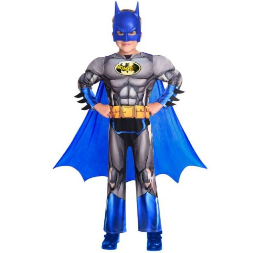 Детский костюм DC BATMAN по комиксам BLUE 104-116