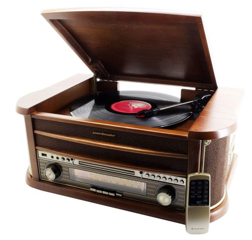 Проигрыватель Soundmaster NR540 коричневый
