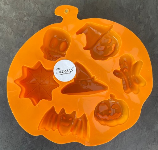 СИЛИКОНОВАЯ ФОРМА ДЛЯ МАФИНОВ HELLOWEEN COOKIE MOLD