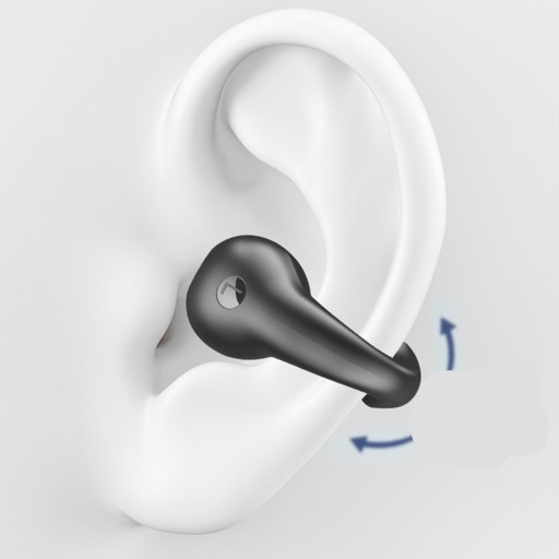 Наушники Bluetooth с костной проводимостью, интеллектуальное открытое ухо, интеллектуальный цифровой дисплей, эргономика