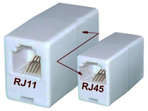 Кабель-переходник 2 м RJ45 - RJ11 TRANSITION, деталь
