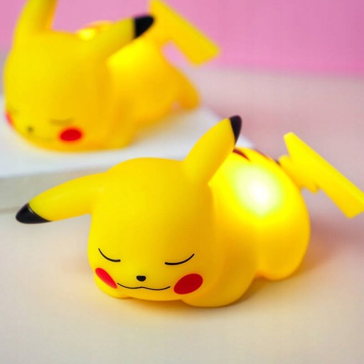 СВЕТОДИОДНЫЙ НОЧНИК PIKACHU POKEMON КРАСИВЫЙ ДЛЯ ПОДАРКА РЕБЕНКУ