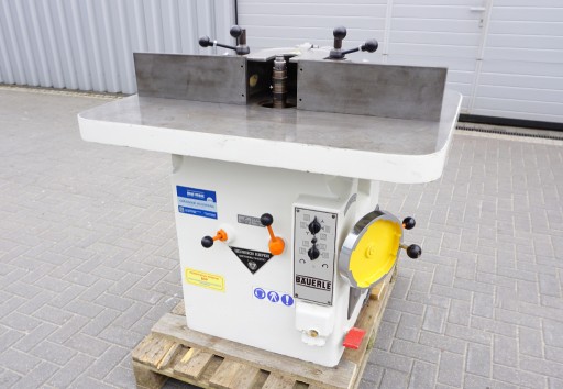 FREZARKA DOLNOWRZECIONOWA BAUERLE 7,5kW BLAT: 1100x920mm żeliwna prowadnica