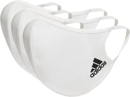 Защитная маска Adidas 3 шт. белая