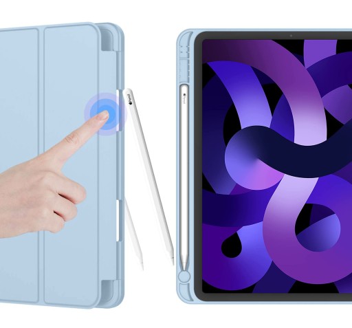 СИНИЙ ЧЕХОЛ ДЛЯ APPLE IPAD AIR 5 10,9 дюйма 2022 г. A2589 A2591 A2588