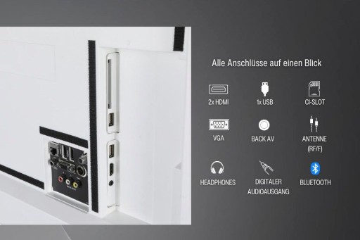 SMART TV With Me 24 TELEFUNKEN ML24S NETFLIX HbbTV DVB-T2/S2