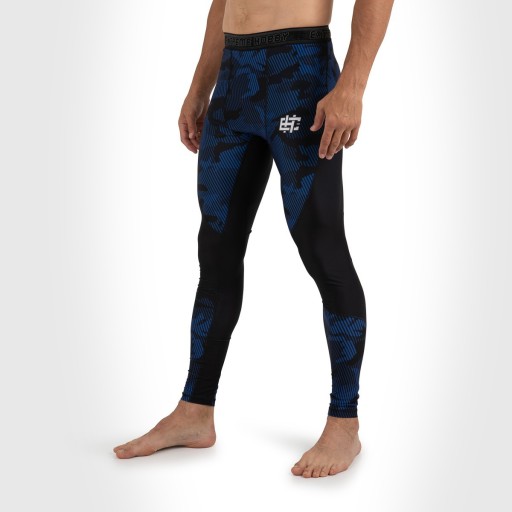 Legginsy męskie na rower HAVOC NIEBIESKIE XL EXTREME HOBBY