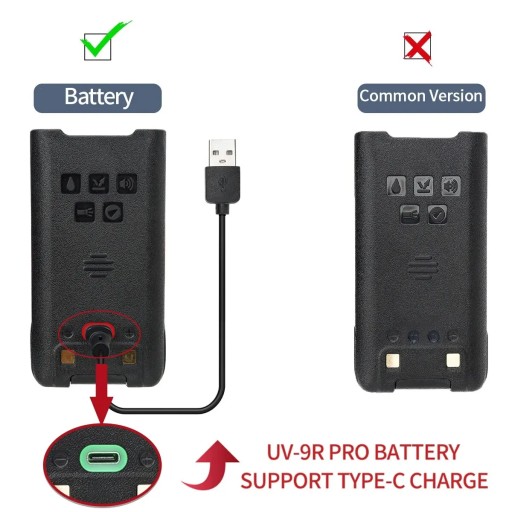 Baofeng UV 9R PRO V1 IP68 рация высокой мощности