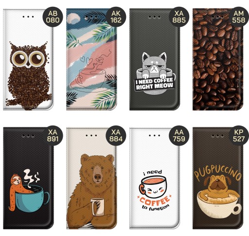 ФЛИП-ЧЕХОЛ ДЛЯ REALME 8/8 PRO PATTERNS KAWA COFFE KAWUSIA CASE