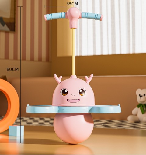 SKOCZEK DLA DZIECI POGO JUMPER JELEŃ NIEBIESKI