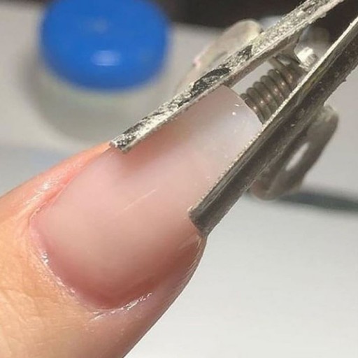 Гелевые туннельные щипцы с пряжкой METAL CLIP 3 см