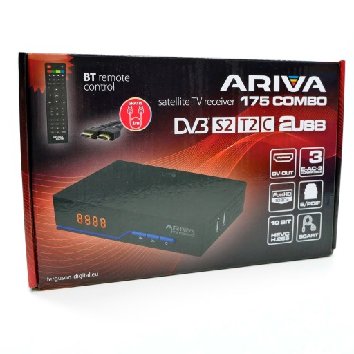 Ferguson Ariva 175 Combo DVB-T DVB-S DVB-C декодер