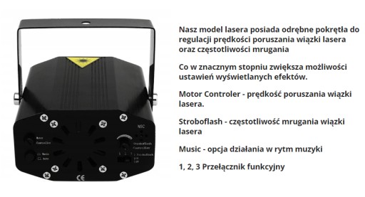LASER DISCO дискотечный проектор 3D-лампа стробоскоп для вечеринок ЛАМПА