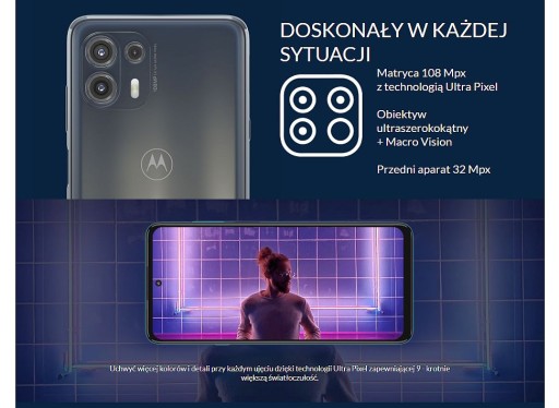 Смартфон Motorola Edge 20 6/128 ГБ, 6,7 дюйма, OLED, 2400x1080, 4000 мАч, две SIM-карты, 5G F