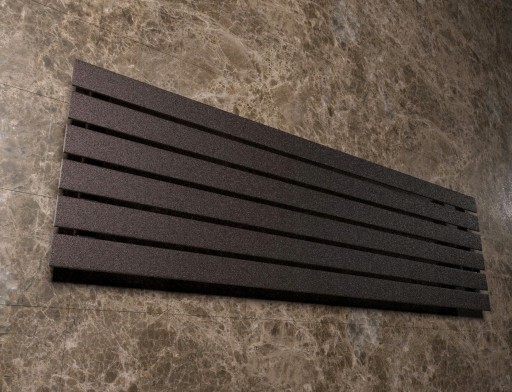 Радиатор горизонтальный ROYAL 45x160 бордовый
