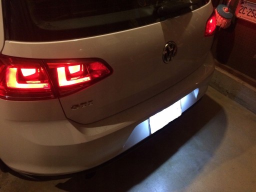 Светодиодные панельные фонари VW Golf 7 VII 2012-