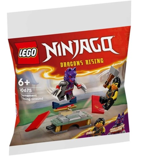 LEGO NINJAGO — ТРЕНИРОВОЧНАЯ ПЛОЩАДКА ТУРНИРА POLYBAG #30675