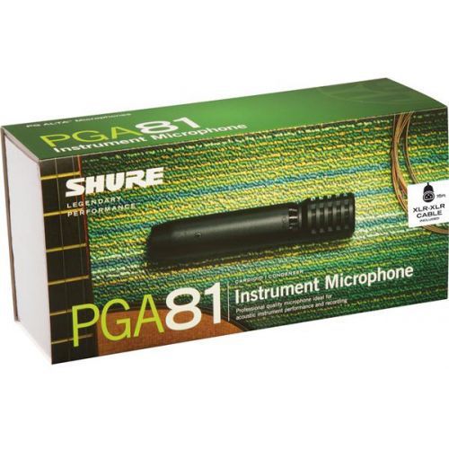 Инструментальный микрофон — Shure PGA81 XLR