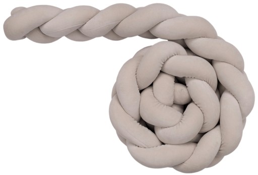 ВЕЛЮРОВАЯ ЗАЩИТА ДЛЯ КРОВАТИ BRAID, 235 см