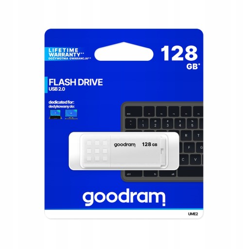 Pendrive Goodram USB 2.0 128GB biały8