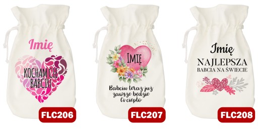 Termofor Ogrzewacz Pokrowiec DZIEŃ BABCI IMIĘ Wz