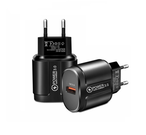 БЫСТРОЕ СЕТЕВОЕ ЗАРЯДНОЕ УСТРОЙСТВО USB QUICK CHARGE 3.0